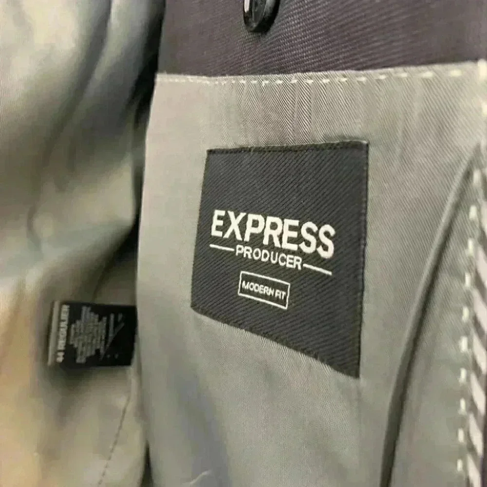 Express gray blue